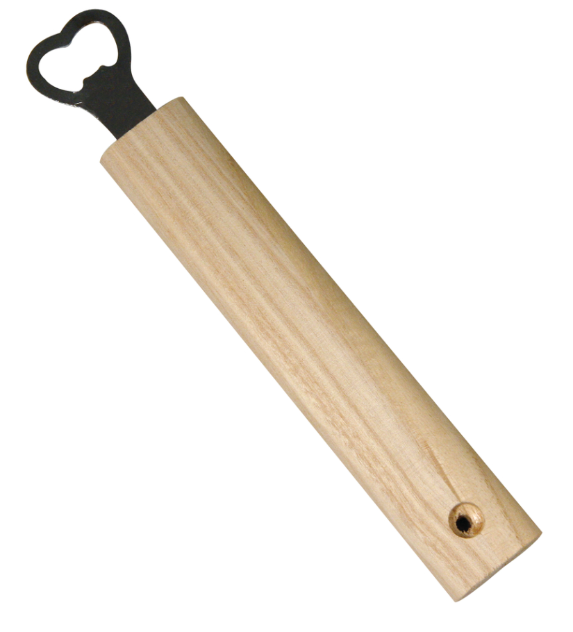 Flaschenöffner 20x3cm, mit Holzgriff